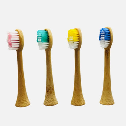 Electric Biodegradable Bamboo Toothbrush Head