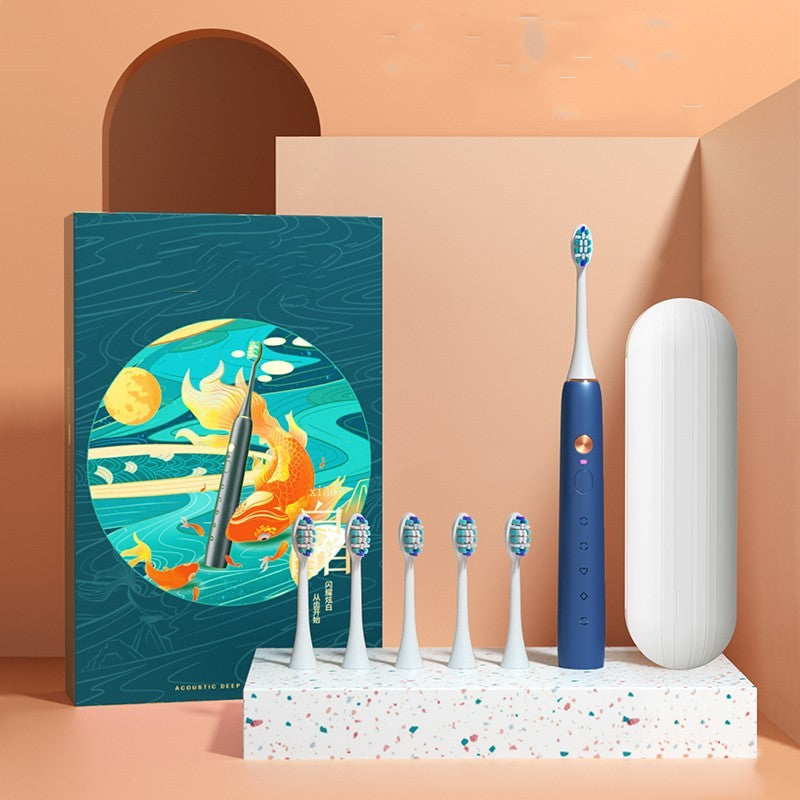 Electric Toothbrush Fully Automatic Couple Set Adult Rechargeable Type