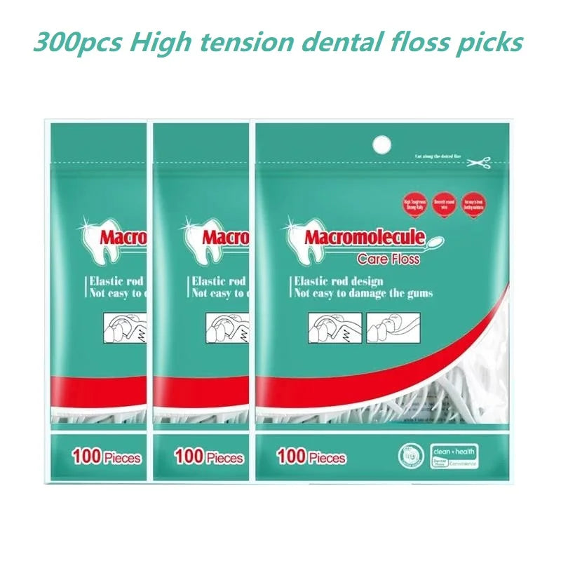  300Pcs Dental Floss 