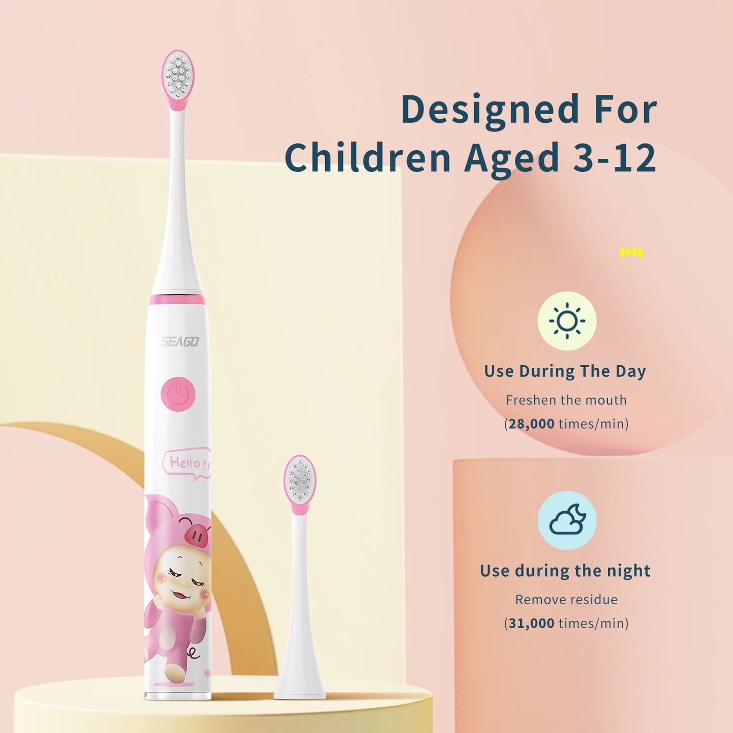 Seago SK3 Kids Electric Toothbrush