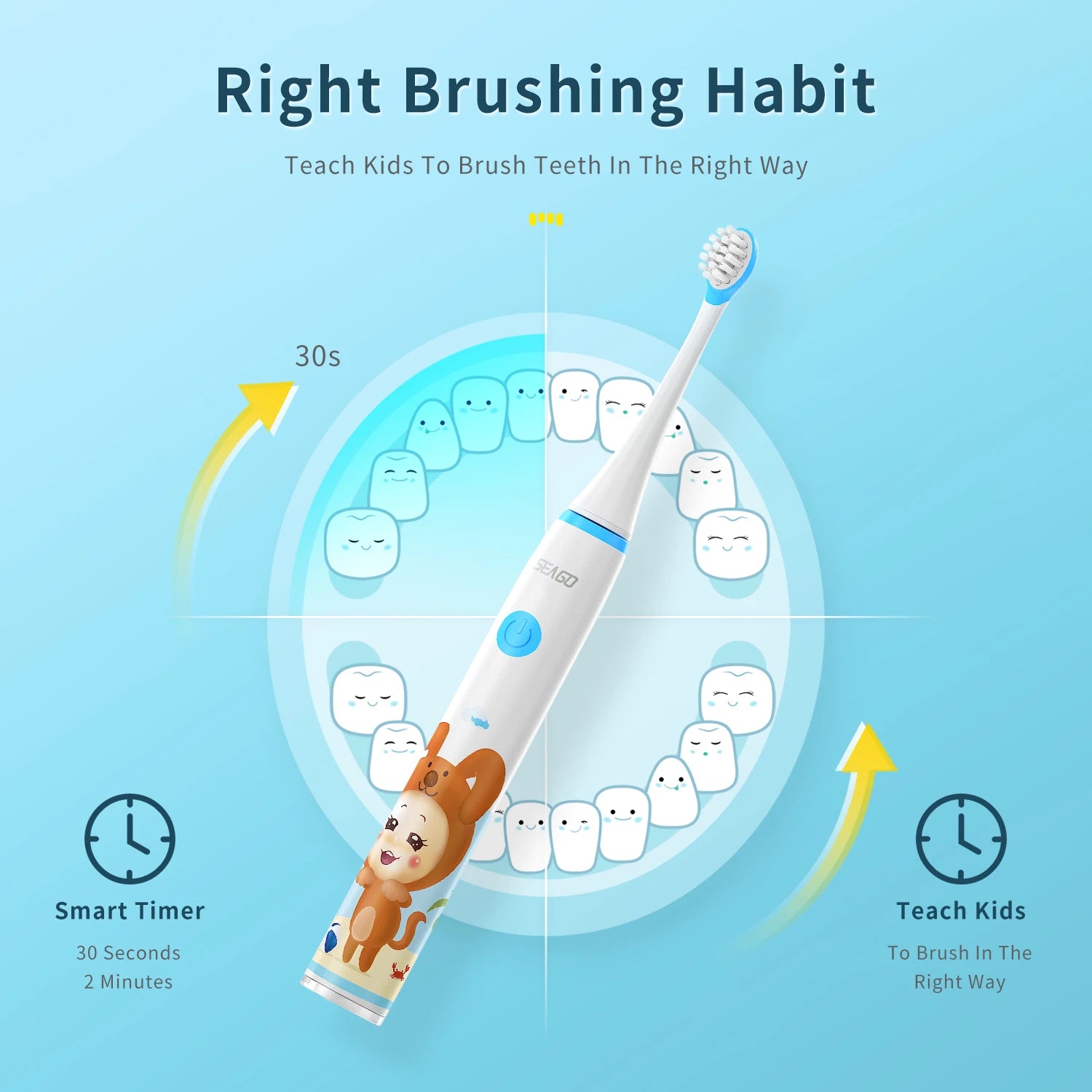 Seago SK3 Kids Electric Toothbrush