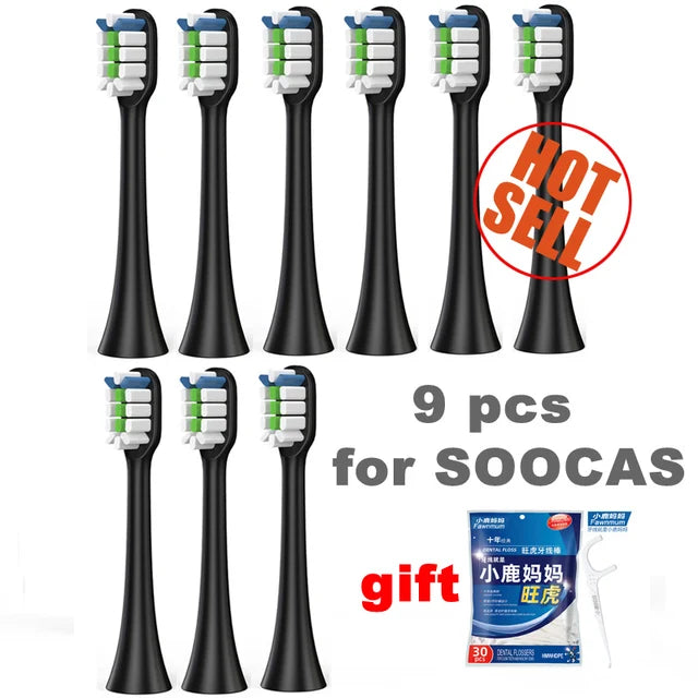 Replacement Toothbrush Heads SOOCAS 