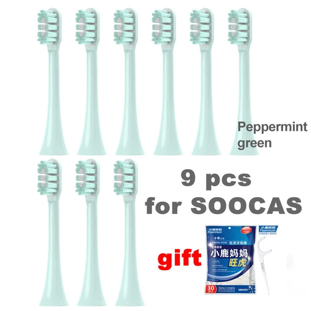 Replacement Toothbrush Heads SOOCAS 